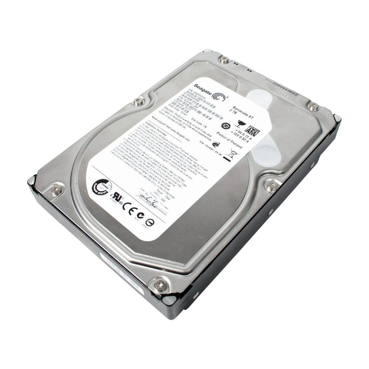 DYSK SEAGATE BARRACUDA XT 2TB SATA 6G 7.2K 3,5 ST32000641AS 9GV168-301