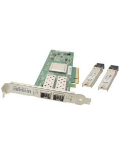 HP QLOGIC QLE2562 2x8GB 2xGBIC FC AJ764-63002