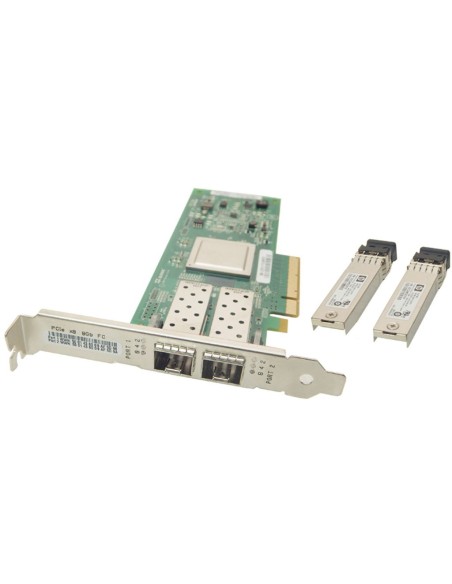HP QLOGIC QLE2562 2x8GB 2xGBIC FC AJ764-63002