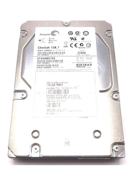 NETAPP IBM SEAGATE 450GB SAS 3,5 X411A-R5