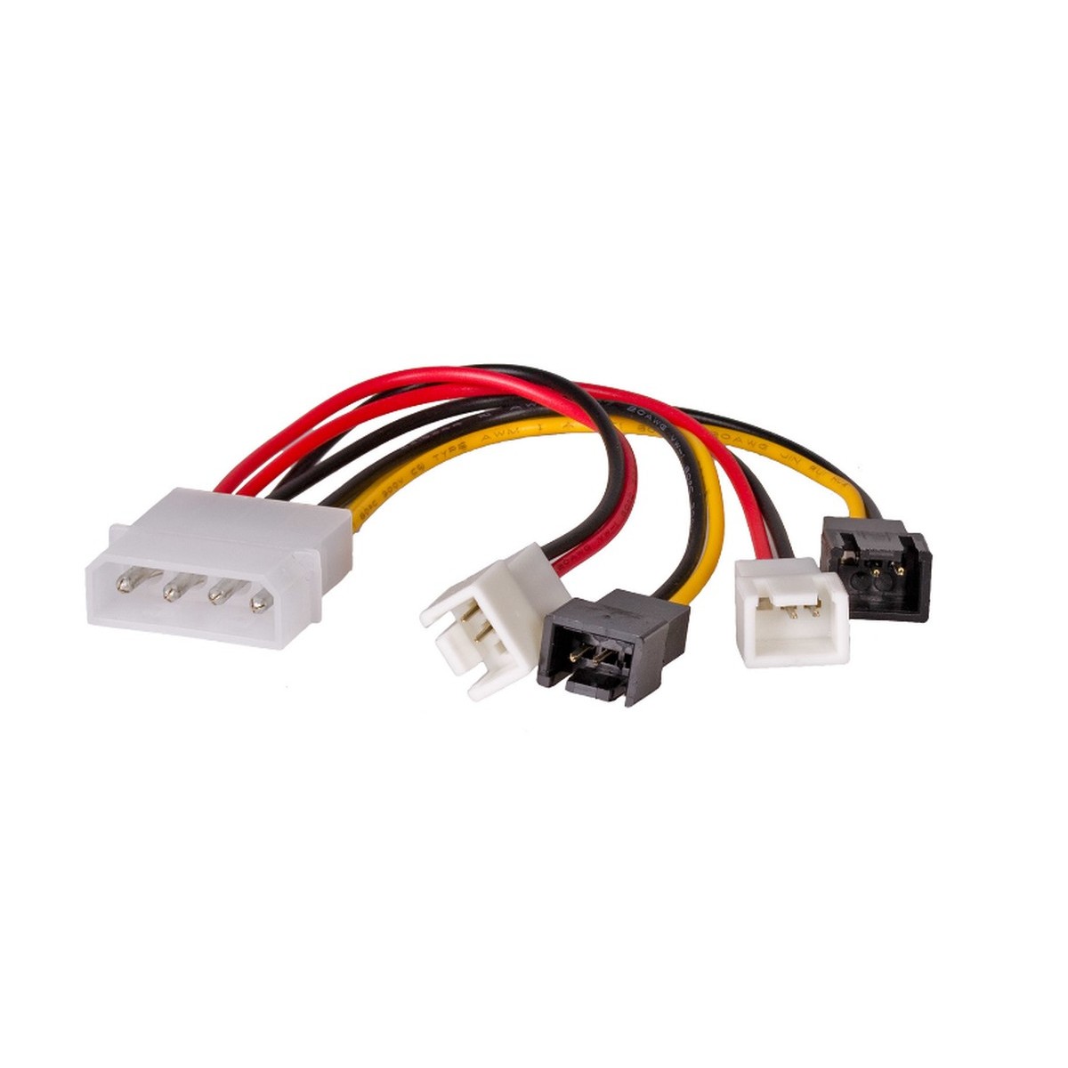 KABEL MOLEX 2x3PIN 5V 2x3PIN 12V AK-CA-34