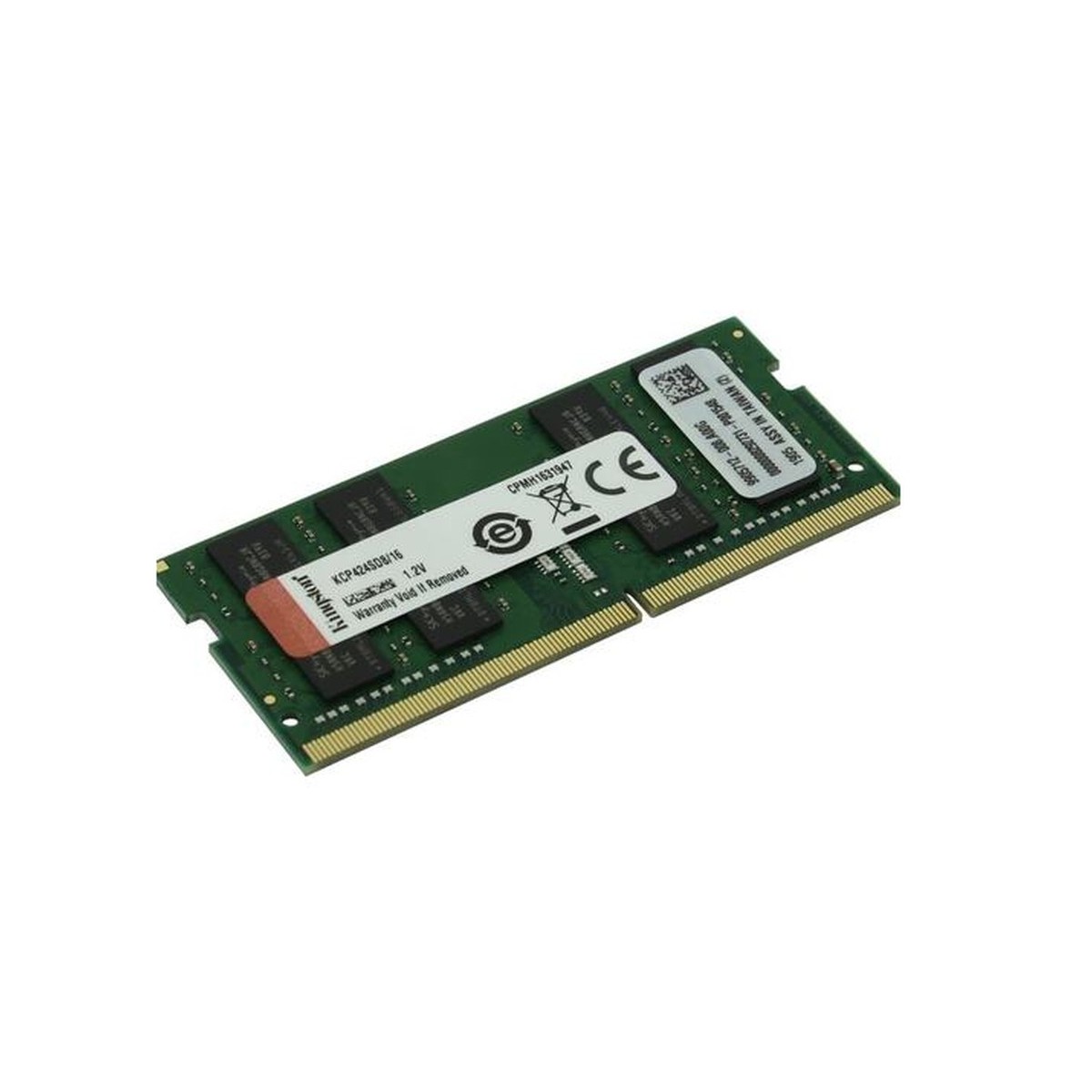 KINGSTON 16GB DDR4 2400Mhz SODIMM KCP424SD8/16