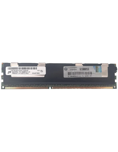HP MICRON 8GB 2Rx4 PC3-10600R G6-G7 500205-071