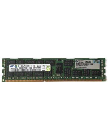 PAMIĘĆ HP SAMSUNG 8GB 2Rx4 PC3-10600R GEN6-7 M393B1K70EB0-CH9Q2 500205-071