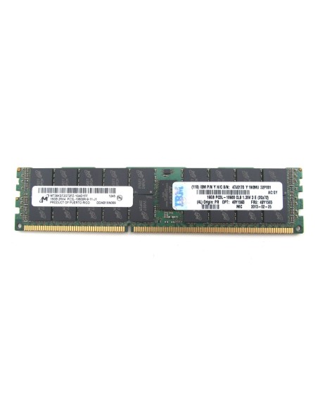 IBM 16GB 2Rx4 PC3L-10600R ECC REG 49Y1565