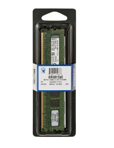 KINGSTON 8GB 1Rx4 PC3-12800R KVR16R11S4/8