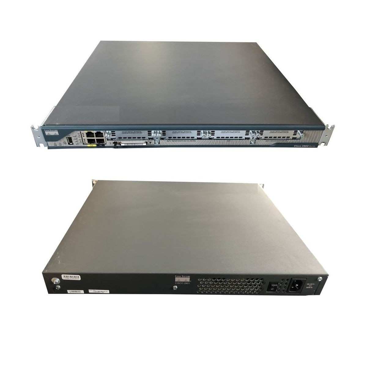 ROUTER CISCO 2801 2x1GB 1xUSB 128MB FLASH 1U USZY