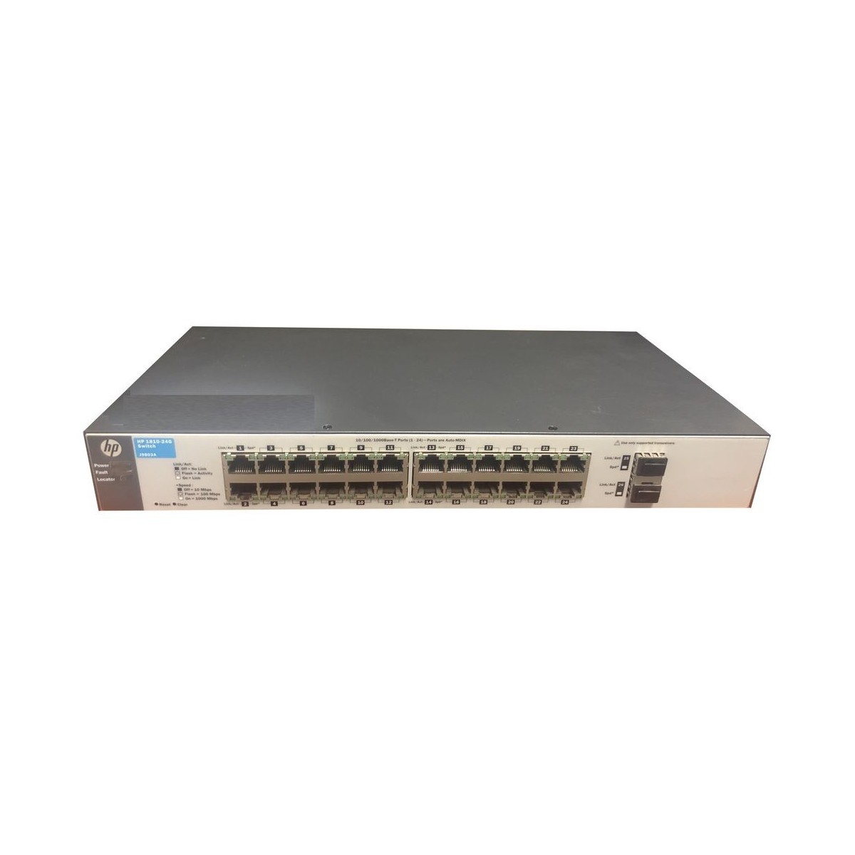HP 1810-24 22x10/100 2x1GB 2xSFP J9801A