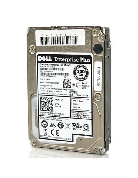 DELL ENT 300GB SAS 15K HDD v5 12Gbps 2,5 0GM1R8