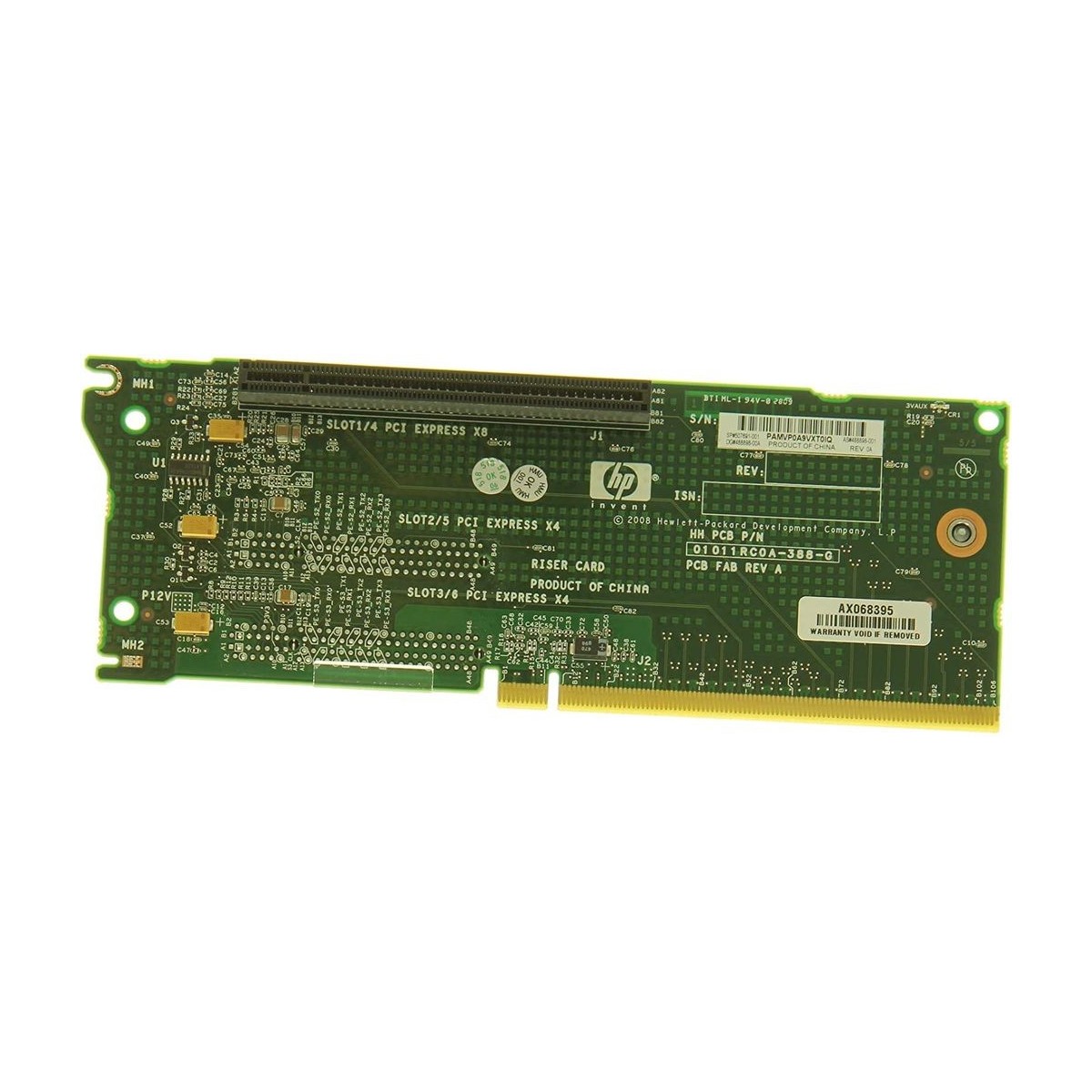 RISER CARD HP PROLIANT DL385 G5 G6 PCI-E x8 507691-001