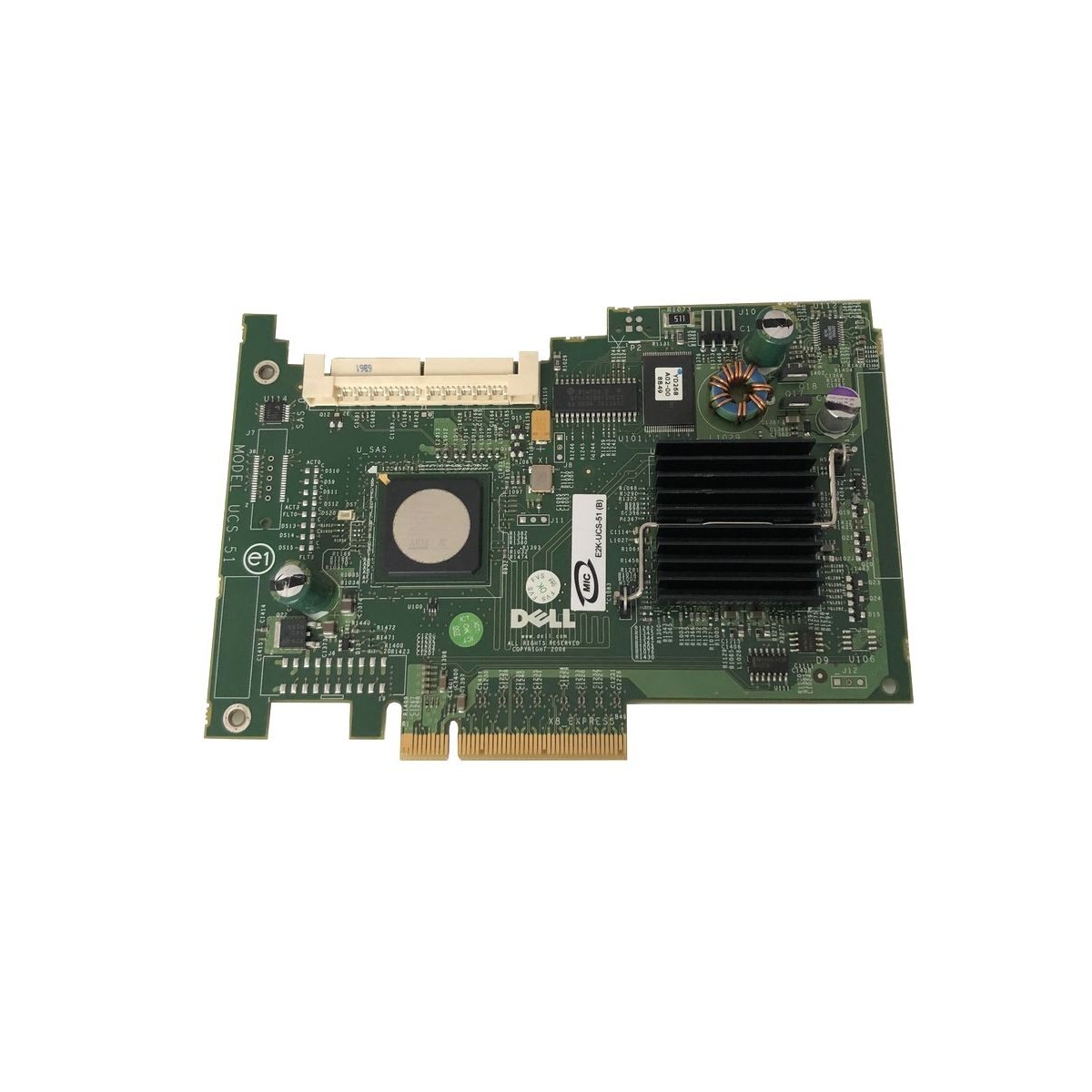 RAID DELL PERC 5iR SAS/SATA 3GB PCIe 0GU186