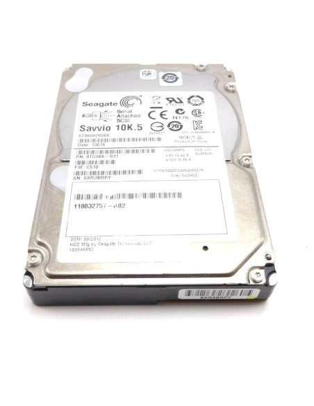 EMC SAVVIO 10K.5 600GB SAS VNX 2,5 118032757-A02