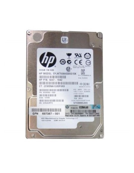 HP 3PAR 300GB SAS 15K 6G 2,5 5697-1842