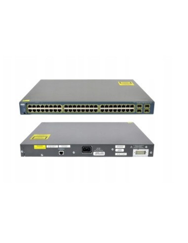 SWITCH CISCO WS-C3560-48PS-S 48x10/100 POE 4xSFP