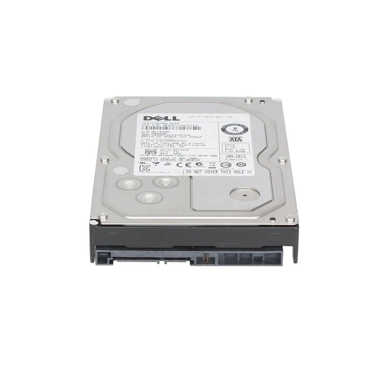 DYSK DELL HITACHI 2TB SATA 6G 7.2K 3,5 0FFN1M 0F14990