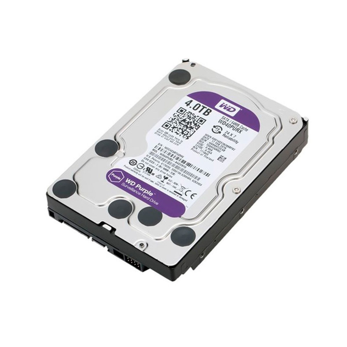 DYSK WD PURPLE 4TB SATA 64MB 5.4K 3,5 WD40PURX DYSK WD PURPLE 4TB SATA 64MB 5.4K 3,5 WD40PURX