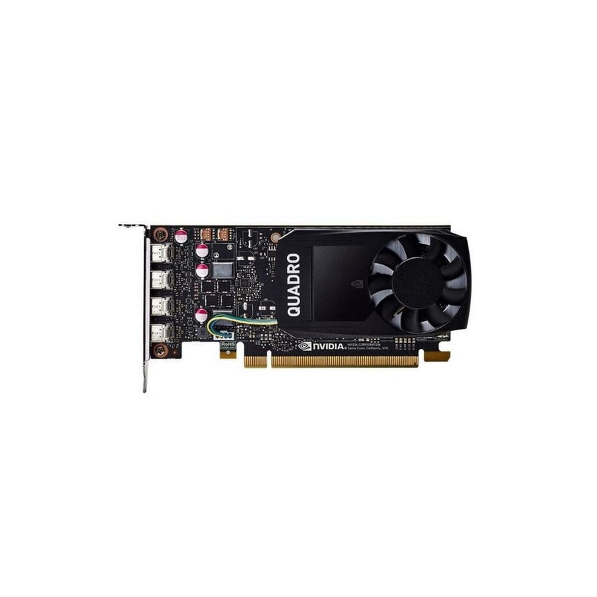 NVIDIA QUADRO P1000 4GB DDR5 4xMINI DISPLAYPORT NVIDIA QUADRO P1000 4GB DDR5 4xMINI DISPLAYPORT
