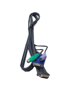 KABEL KVM DB25 VGA 2x PS2 1,8M