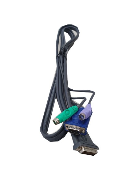 KABEL KVM DB25 VGA 2x PS2 1,8M