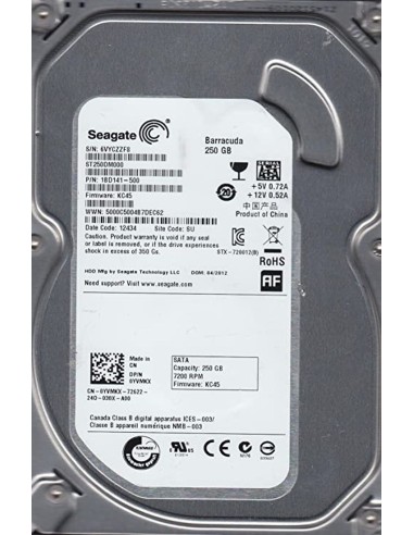 DELL SEAGATE 250GB SATA 7.2K 3,5" 0YVMKX