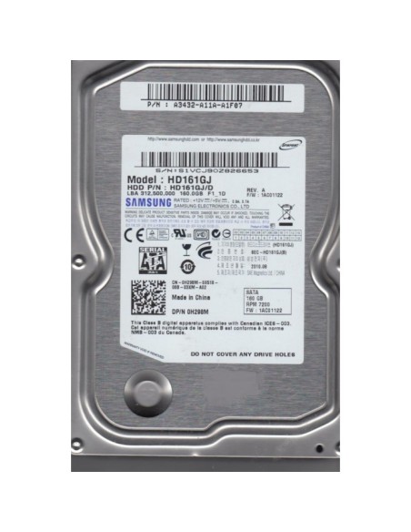DYSK SAMSUNG 160GB SATA 7.2K 3G HD161GJ