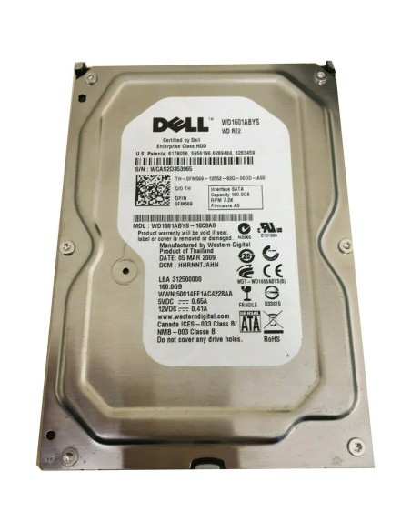 DYSK DELL 160GB SATA 7.2K 3,5 FM569